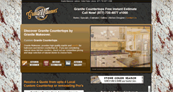 Desktop Screenshot of granitemakeover.com